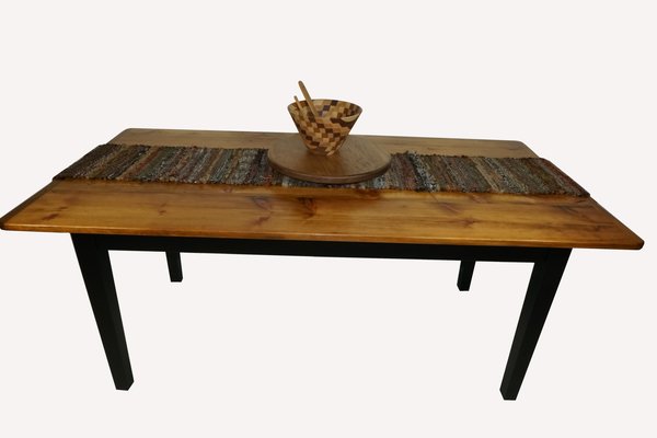 Reclaimed Old Wood Plank Farm Table With Breadboard Ends Quick Ship Reclaimed Old Wood Plank Farm Table, Old Farm Table