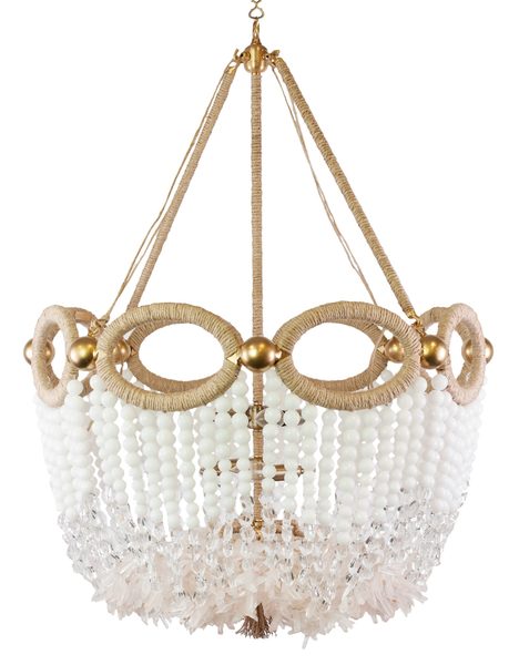 American Made Fiona Beaded Chandelier