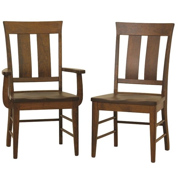 Amish McKinley Solid Wood Dining Chair
