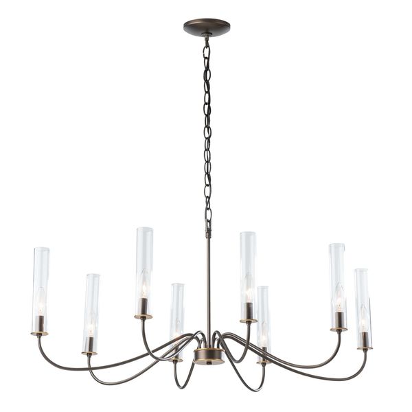 American Made Hubbardton Forge Grace Chandelier