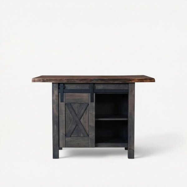 Denton Rustic 60" Kitchen Island