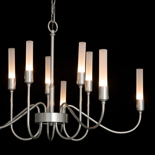 American Made Hubbardton Forge Lisse Traditional 10 Arm Chandelier