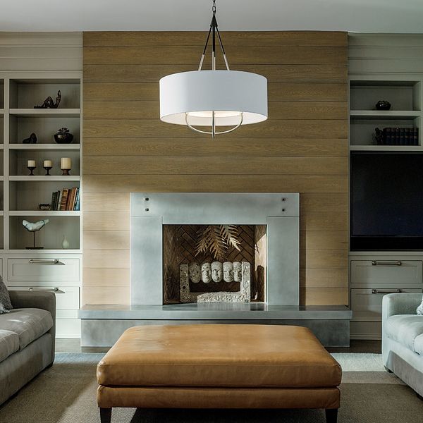 American Made Hubbardton Forge Loop Pendant Chandelier