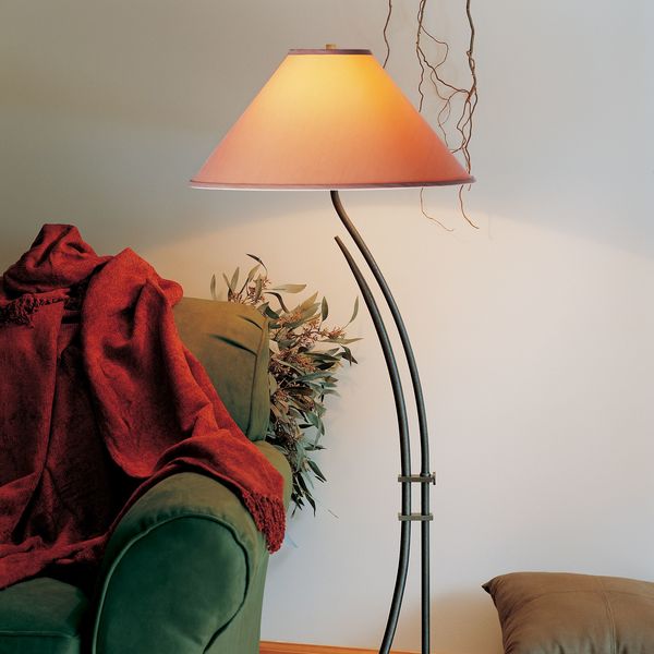 American Made Hubbardton Forge Metamorphic Contemporary Floor Lamp