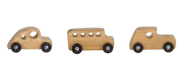 Amish-Made Set of 3 Cars - Choose Your Cars
