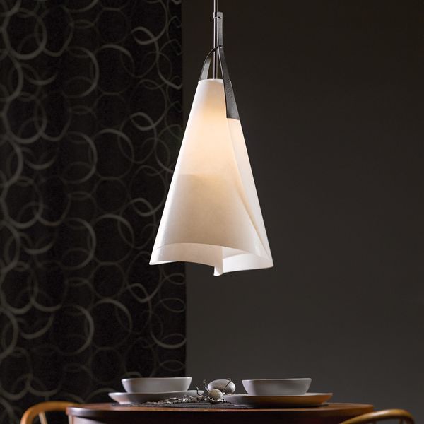 American Made Hubbardton Forge Mobius Modern Tall Pendant