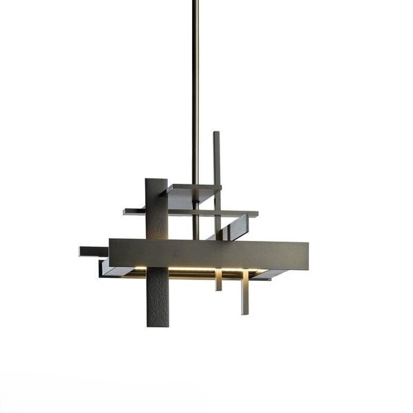 American Made Hubbardton Forge Planar Small LED Modern Pendant Chandelier