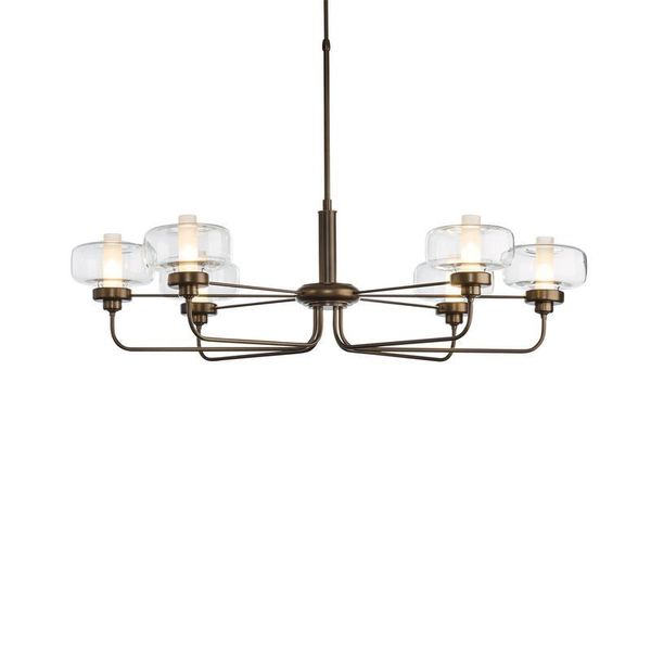 American Made Hubbardton Forge Nola Pendant Chandelier
