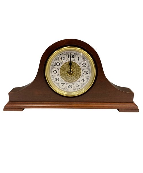 Handcrafted Tambour Desk Clock