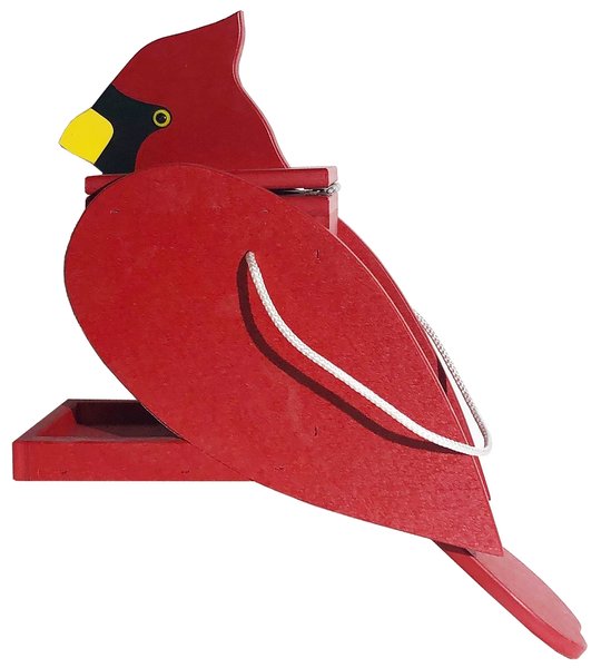 Amish-Made Hanging Poly Bird Shaped Feeders - Choose Your Bird