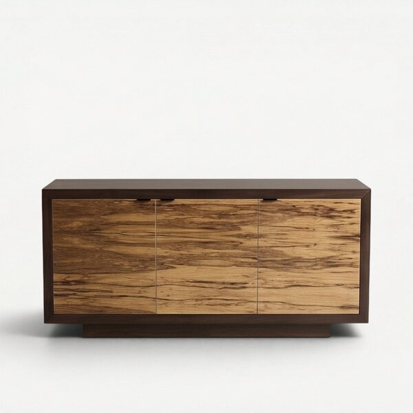 Solid Wood Modern Dining Credenza