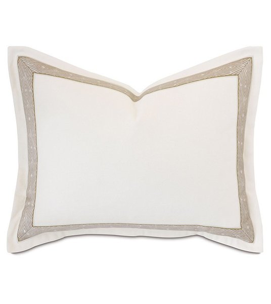 American Made Palisades Mitered Trim Standard Sham from DutchCrafters