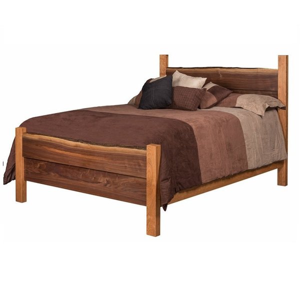 Green Bay Panel Bed from DutchCrafters Amish Furniture