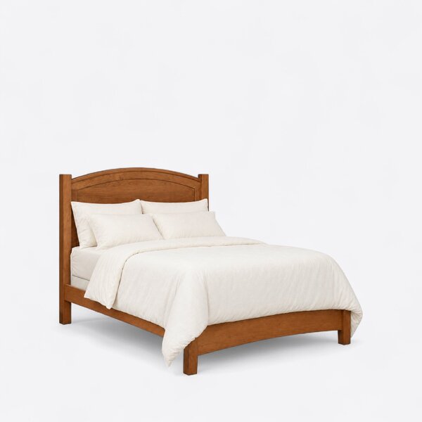 Edington Arched Panel Bed with Low Footboard