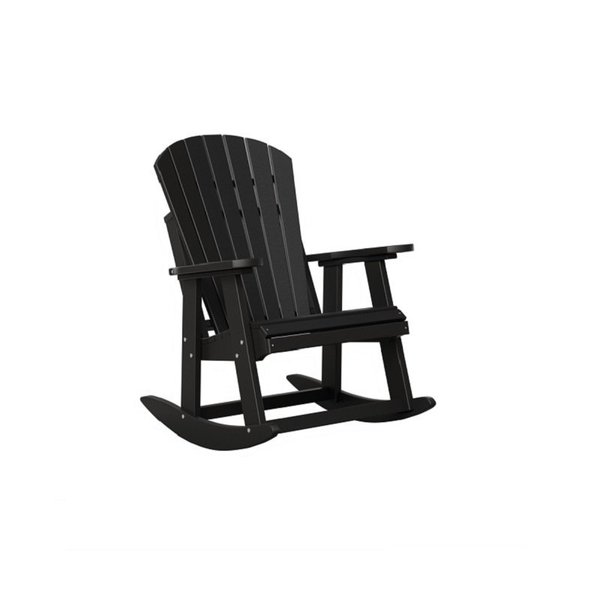 Black Rocker Quick Ship by DutchCrafters Amish Furniture