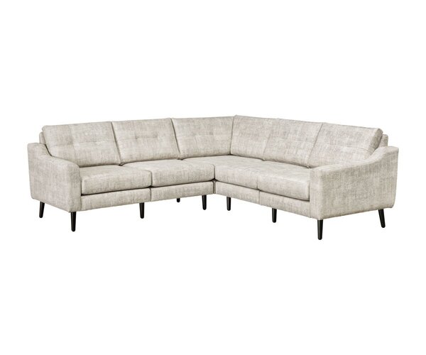 Isidora Mid-Century Modern Modular Sectional Sofa