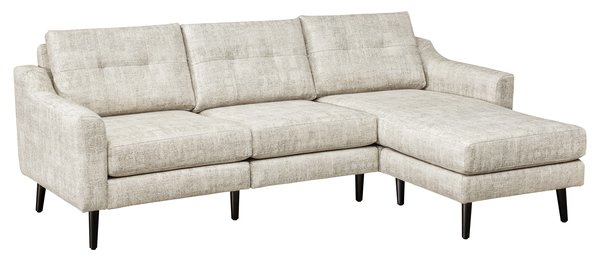 Isidora Mid-Century Modern 3-Seater Sofa with Optional Chaise