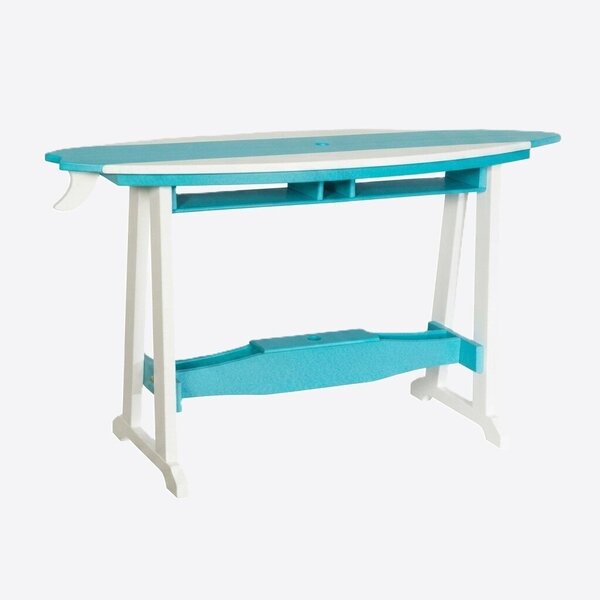Poly Surf Board Outdoor Dining Table