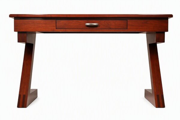 Modern Walnut Writing Desk In-Stock and Ready to Ship