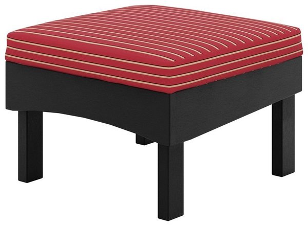 Meadow Poly Outdoor Upholstered Ottoman