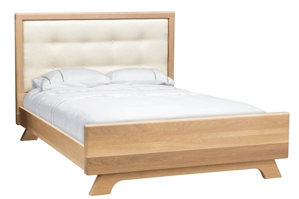 Celestial Bed with Upholstered Headboard