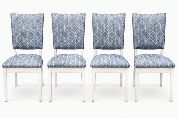Transitional Upholstered Dining Chair Set of 4 - In Stock and Ready to Ship