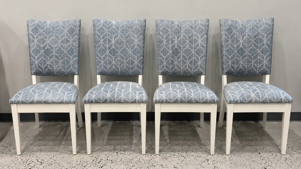 Transitional Upholstered Dining Chair Set of 4 - In Stock and Ready to Ship