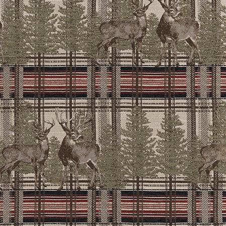 Heartland Upholstery Sample - Fabric - 16-146 - White Tail