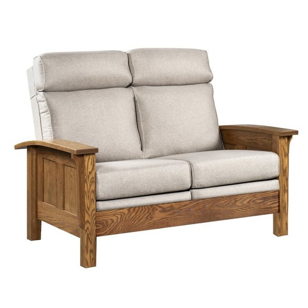 Amish Waverly Stationary Loveseat