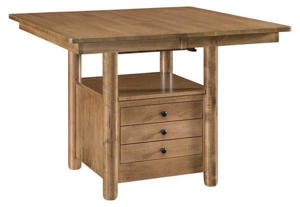 Amish Ellianna Cabinet Dining Table