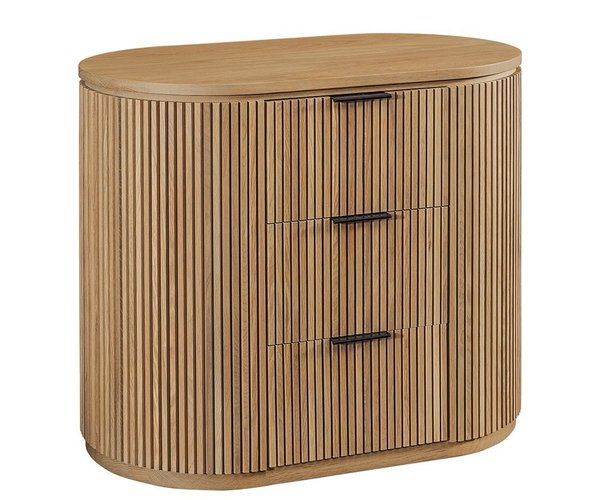 Amish Weber 3-Drawer Nightstand