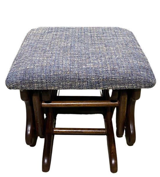 Upholstered Gliding Ottoman