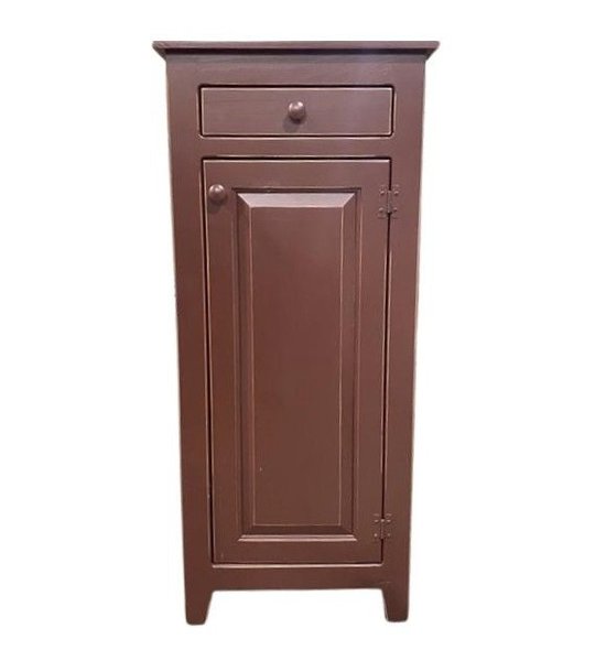 Amish Outlet: Small Pie Safe in Pine Wood In-Stock
