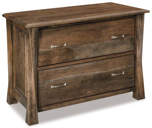 Amish Uplift  2-Drawer Lateral File Cabinet