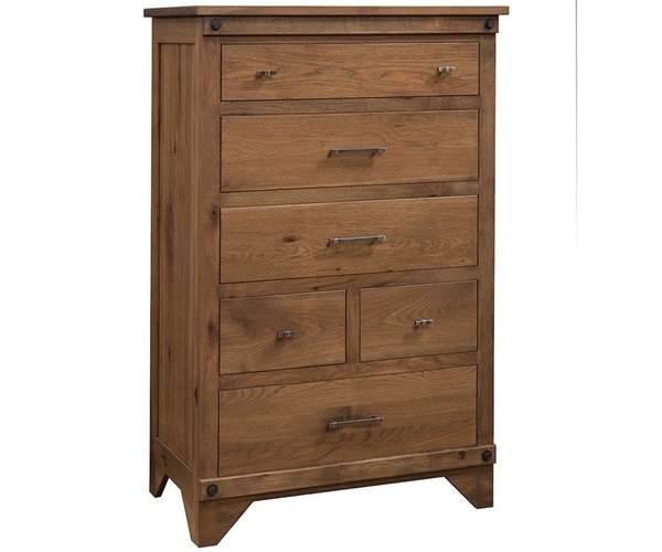 Amish Cambridge 6 Drawer Chest of Drawers