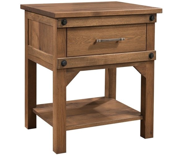 Amish Cambridge 1 Drawer Nightstand