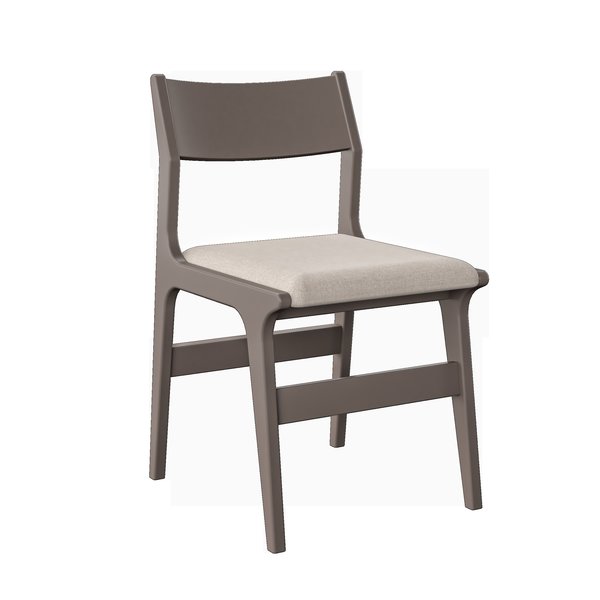 Amish Mid-Century Poly Outdoor Dining Chair