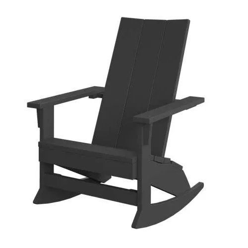 Amish Three Slat Modern Poly Rocking Chair