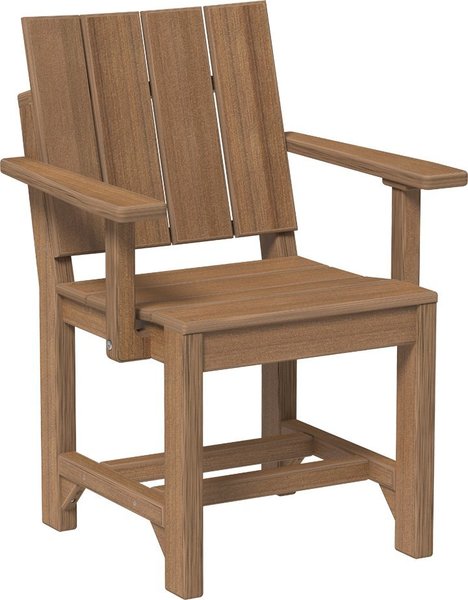 LuxCraft Poly Urban Dining Chair With Optional Arms