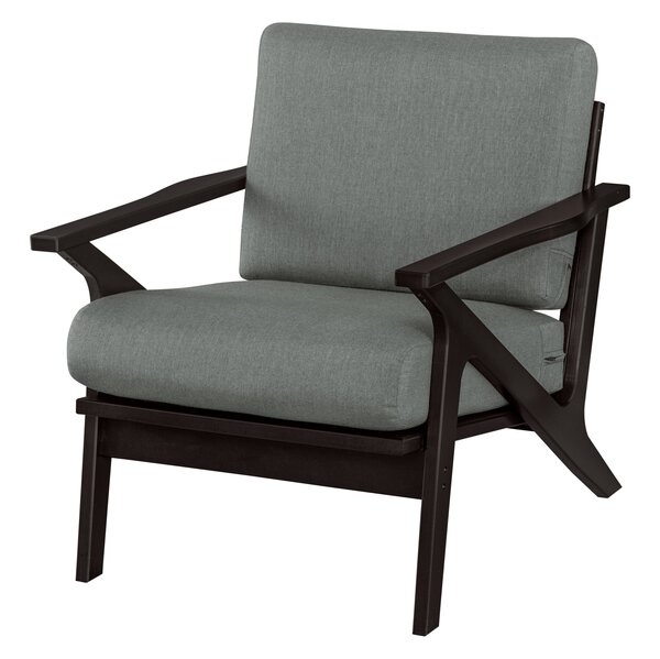 Marilyn Mid-Century Poly Modern Outdoor Lounge Chair
