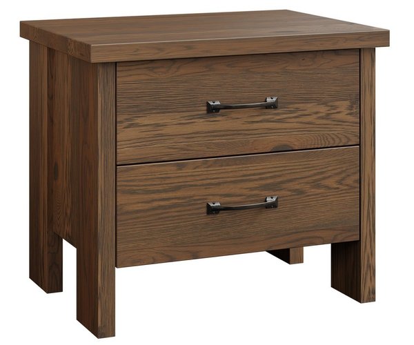 Amish Swenson 2-Drawer Nightstand