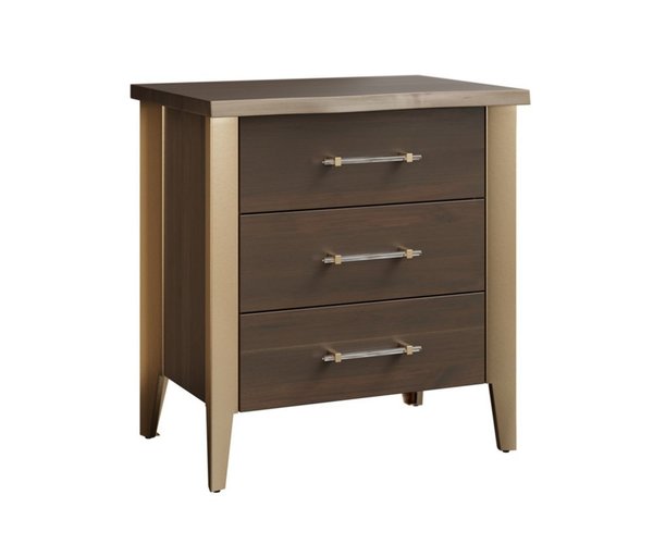 Amish Olivieri 3-Drawer Nightstand