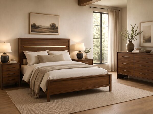 Cabot Contemporary 3-Piece Bedroom Furniture Set