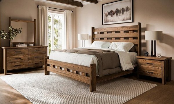 Amish Cheyenne 4-Piece Bedroom Set