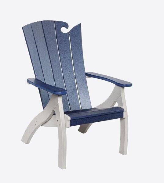 Poly Outdoor OceanWavz Siesta Chair