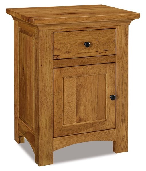 Amish Saige 1-Drawer, 1-Door Nightstand