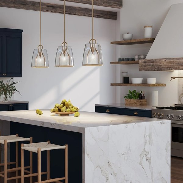 American Made Hubbardton Forge Caliper Pendant - Choose Size