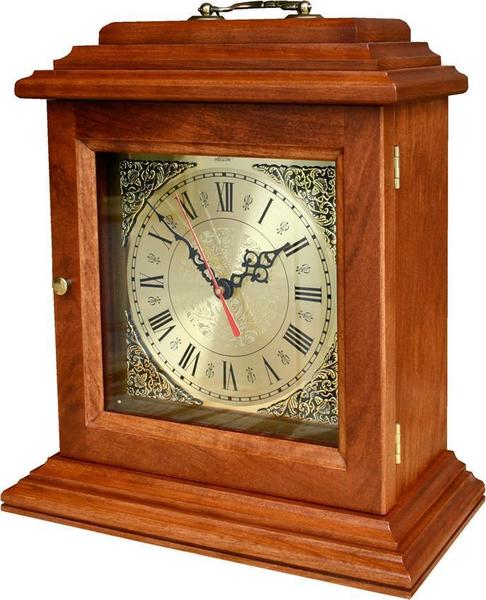 Handcrafted Antique Mantel Clock - Quick Ship