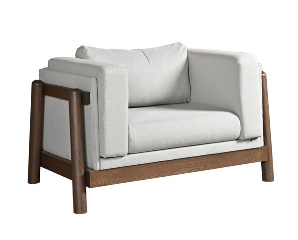Amish 52 Wide Contemporary Solace Sofa Chair