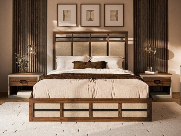 Sarah 3-Piece Upholstered Panel Bedroom Set